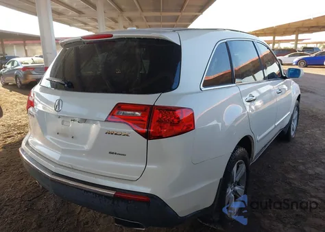 2011 Acura Mdx z USA, uszkodzony, nr VIN 2HNYD2H2XBH520210